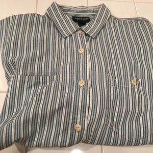 Lauren Jeans Co Striped Blouse